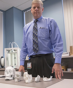 Brad Strong and and specialized 3-d printings to enhance surgical planning and outcomes