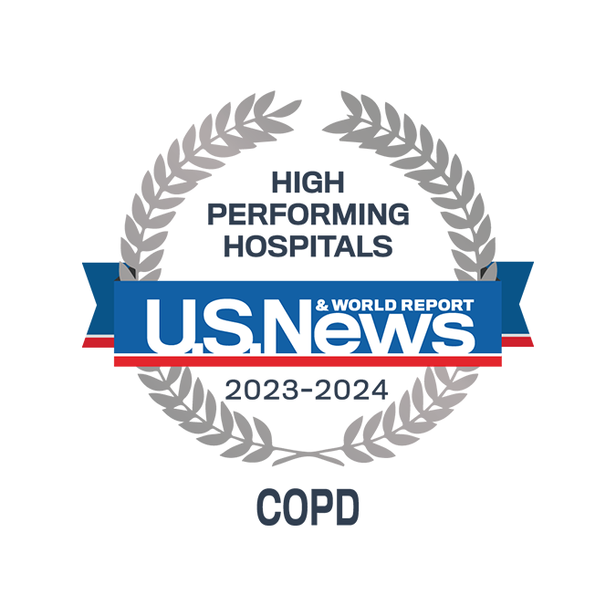 U.S. News & World Report - High Performing Hospitals COPD