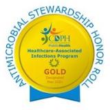 Antimicrobial Stewardship Honor Roll badge