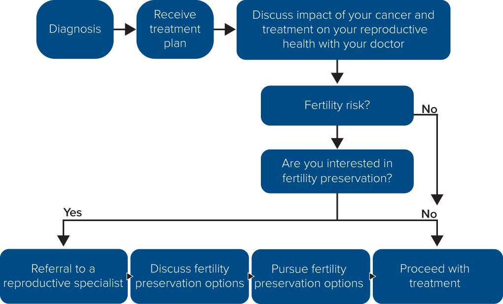 OncoFertility Preservation Flowchart
