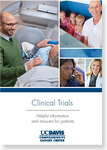 cover of clinical trials brochure