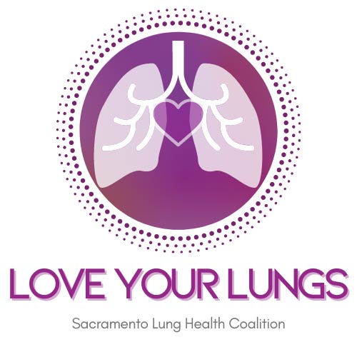 Love Your Lungs Sacramento Lung Health Coalition logo
