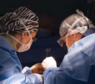 surgical procedure © UC Regents