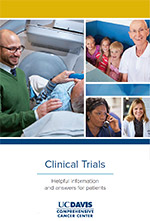 Guide to clinical trials at UC Davis Comprehensice Cancer Center cover