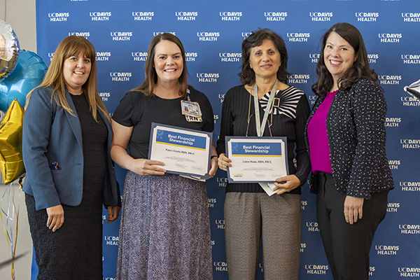 Christine Williams, Kayci Costa, Liana Radu and Lori Kennedy.