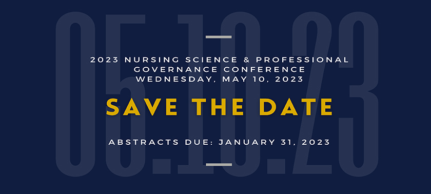 2023 Nursing Science & Professional Governance Conference