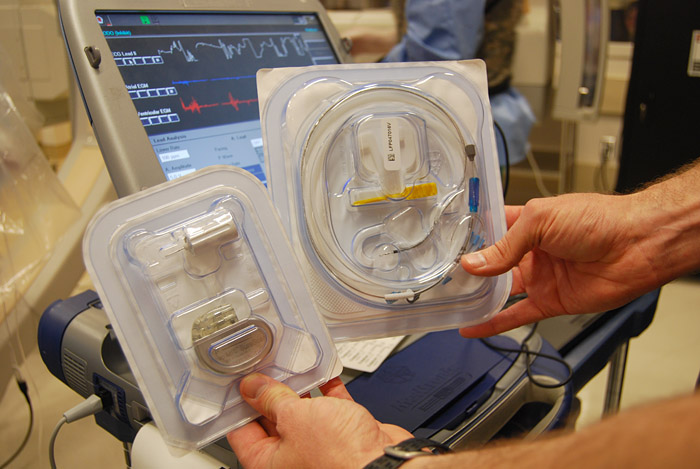 Photograph Of Pacemaker Used In This Procedure © UC Regents