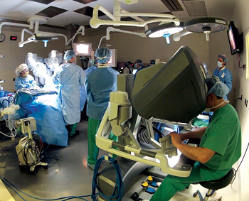 Robotic surgery © UC Regents