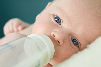 Bottle-fed infant &#169; iStockphoto