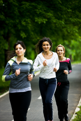 women running women running