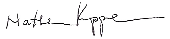 Nathan Kuppermann signature