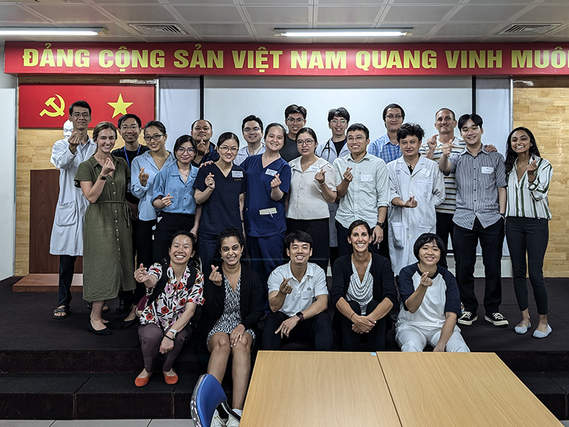 Vietnam Diploma in Emergency Medicine class
