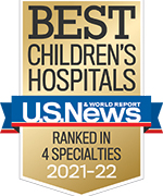 U.S. News & World Report Children Rankings Badge