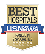 U.S. News & World Report Adult Rankings Badge