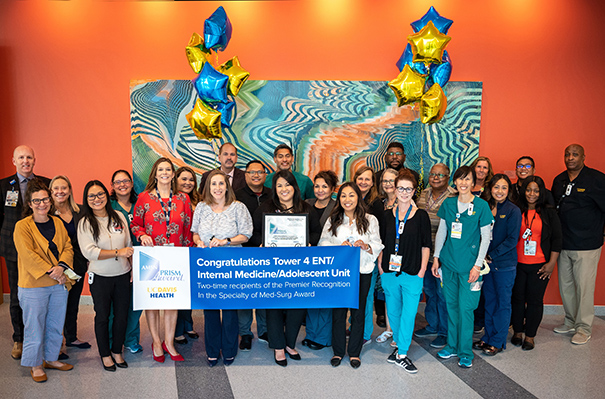 UC Davis Health’s The Orthopaedic/Trauma Unit and Tower 4 Ear, Nose and Throat/Internal Medicine Unit