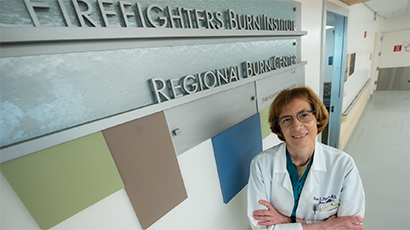 Tina Palmieri, chief of burn surgery