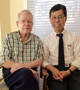 Garrett Lee with former mentor Dr. Dean Mason