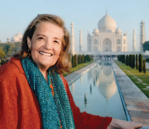 Randi Hagerman at the Taj Mahal
