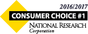 2016/17 consumer choice #1 by National Research Corporation