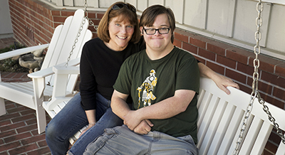 Redwood SEED Scholars co-founder Beth Foraker and her son, Patrick