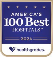 America’s 100 Best Hospitals Award badge