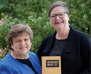 Neurologist Vicki Wheelock and Judy Roberson
