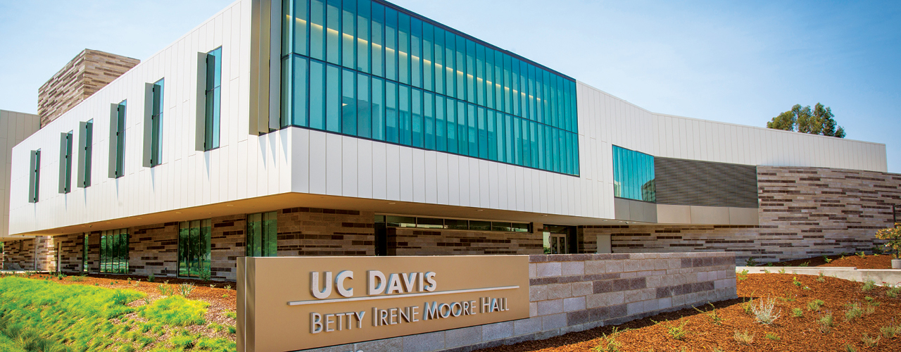 UC Davis Betty Irene Moore Hall building