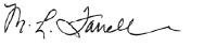 M.L. Farrell signature