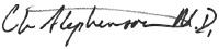 Topher Stephenson signature