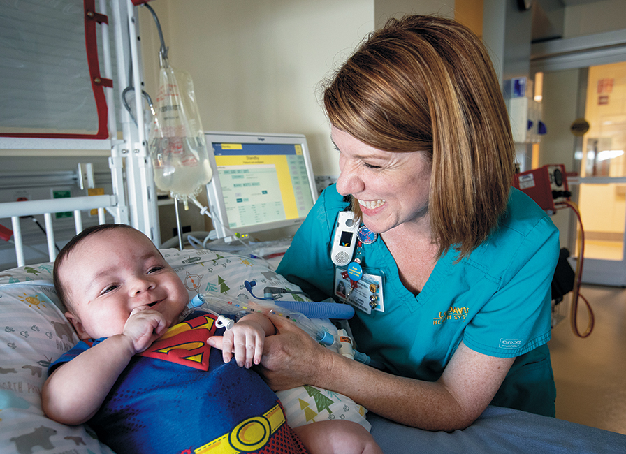 NICU nurse Christa Bedford-Mu