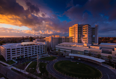 UC Davis Medical Center in Sacramento, California. (C) UC Regents. All rights reserved. 