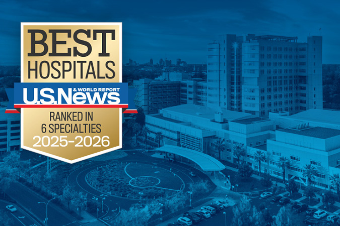 U.S. News & World Report Best Hospitals nationally ranked specialties badge