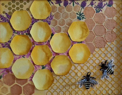 Wild Bees and Sweet Honey by Vicky Tibbs