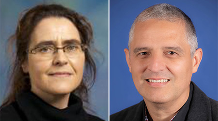 Heike Wulff and Manuel Navedo
