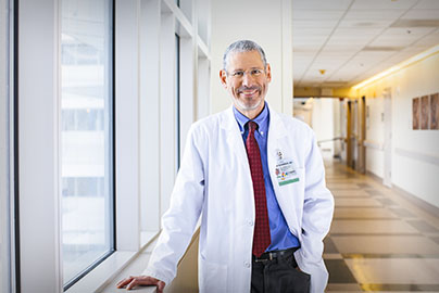 Dean Blumberg, M.D., Chief of Pediatric Infectious Diseases