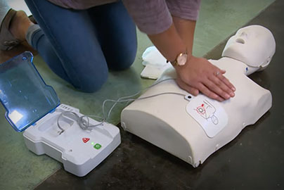 Video preview image for "Project ADAM Training: AED Training"