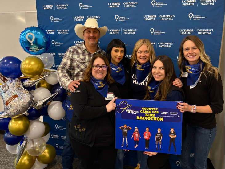 The Children&rsquo;s Miracle Network at UC Davis team