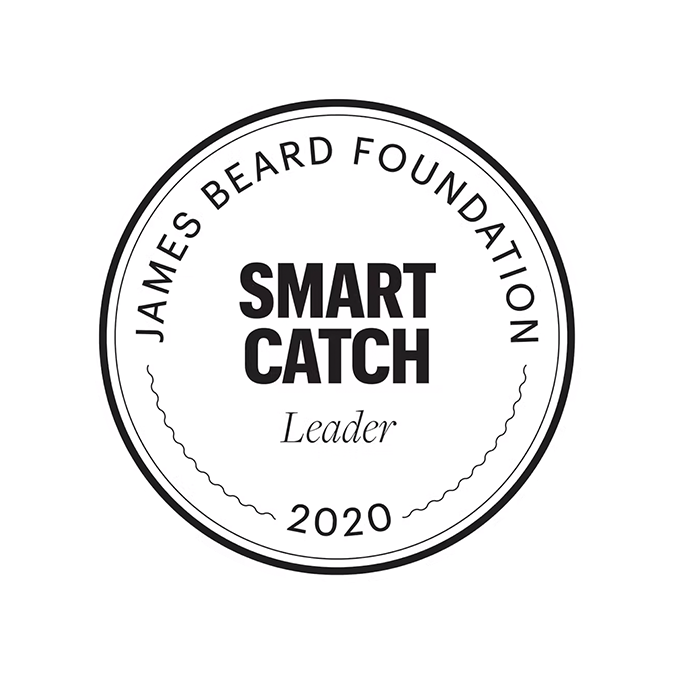 James Beard Smart Catch 2020 badge