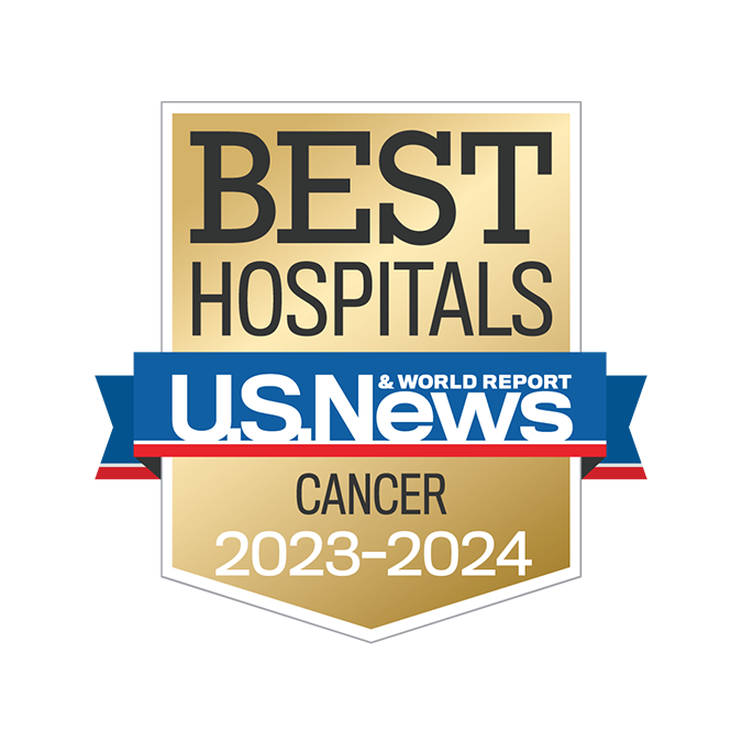US News & World Report cancer badge