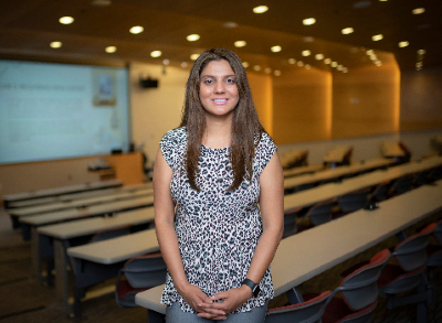 Associate Clinical Professor of Anesthesiology Naileshni Singh has helped oversee the effort to add opioid education to the medical school curriculum