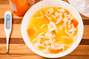 Does chicken soup have healing properties? Dean Blumberg and Daphne Darmawan weigh in.
