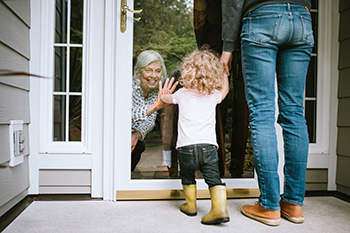 Visiting older family members should be a careful balancing act.