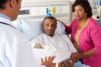 Black patients are more likely to be hospitalized for cirrhosis and be covered by Medicaid. 