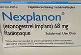 Nexplanon is a contraceptive implant that is inserted under the skin of the upper arm to provide birth control.