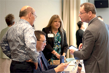 Frederick J. Meyers, Ted Wun, Jan Nolta and Lars Berglund shaped the growth of translational research at UC Davis Health (left to right)