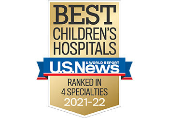 UC Davis Children’s Hospital has been nationally ranked in four pediatric specialties.  