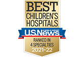 UC Davis Children’s Hospital has been nationally ranked in four pediatric specialties.  