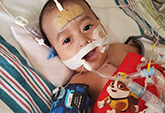 Michael Villarreal is a UC Davis patient who was served by Project Baby Bear.