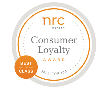 UC Davis Health was named to the 2021 NRC Health <em>Consumer Loyalty</em> Award</p>