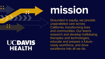 UC Davis Health announces the system's new guiding principles.